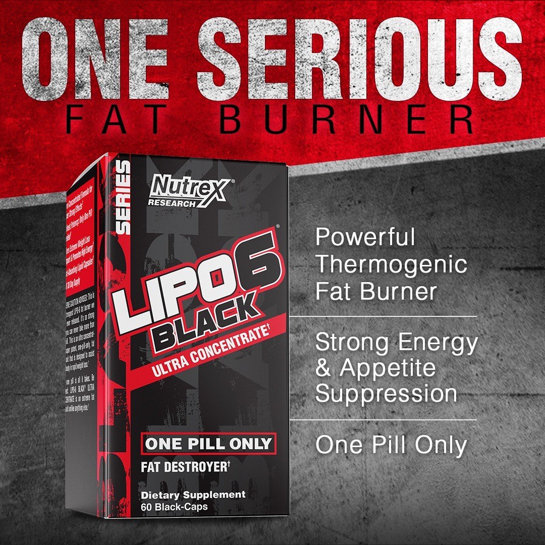 Nutrex Research : Lipo 6 Black